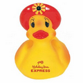 Red Bonnet Lady Rubber Duck